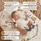 Wrist and Sock Rattle, Soft Sensory Accessories