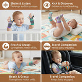 Wrist and Sock Rattle, Soft Sensory Accessories