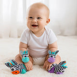 Wrist and Sock Rattles, Soft Sensory Accessories