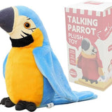 Interactive Plush Parrot with Voice Repetition Function