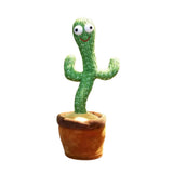 Interactive cactus, talking and singing toy repeater