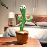 Interactive cactus, talking and singing toy repeater