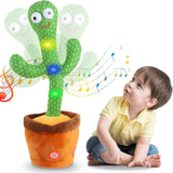 Interactive cactus, talking and singing toy repeater