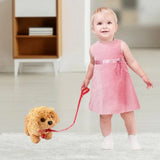 Interactive toy dog, realistic plush dog that moves