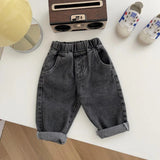 Relaxed Fit Jeans, Unisex Denim Pants