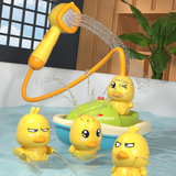 Bath Duck with Fountain and Shower