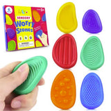 Sensory Stones, 6 Piece Calming Textured Toys