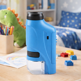 Pocket Microscope for Kids with LED – Educational Close-Up Discovery