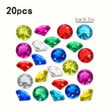 Diving Jewels for Pool, Big Underwater Treasures in Acrylic