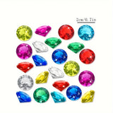Diving Jewels for Pool, Big Underwater Treasures in Acrylic