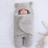 Baby blanket, bear pattern