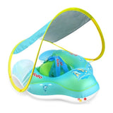 Baby Swimming Training Ring with Sunshade