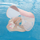 Baby Swimming Training Ring with Sunshade