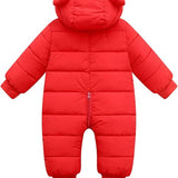 Ski Suit for Infants, Fleece Lined with Hat