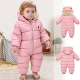 Ski Suit for Infants, Fleece Lined with Hat