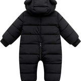Ski Suit for Infants, Fleece Lined with Hat