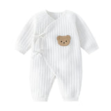 Baby Bear Onesie, Long Sleeve Cross-Over Bodysuit