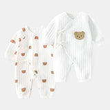 Baby Bear Onesie, Long Sleeve Cross-Over Bodysuit