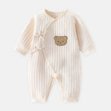Baby Bear Onesie, Long Sleeve Cross-Over Bodysuit