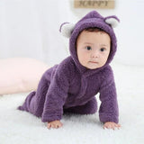 Baby Onesie with Ears, Hooded Romper