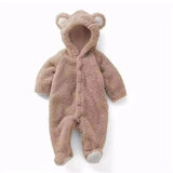 Baby Onesie with Ears, Hooded Romper