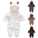 Baby Onesie with Ears, Hooded Romper