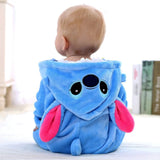 Cartoon Fleece Onesie with Hood