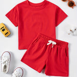 Two-Piece Set for Boys 92-128, T-Shirt and Shorts, Summer Set
