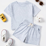Two-Piece Set for Boys 92-128, T-Shirt and Shorts, Summer Set