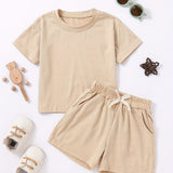 Two-Piece Set for Boys 92-128, T-Shirt and Shorts, Summer Set