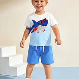 Two-Piece Set for Boys 92-128, T-Shirt and Shorts, Summer Outfit