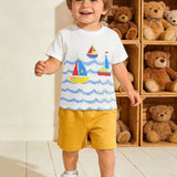 Two-Piece Set for Boys 92-128, T-Shirt and Shorts, Summer Outfit