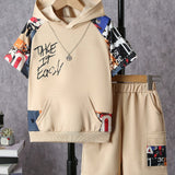 Two-Piece Set for Boys 92-128, T-Shirt and Shorts, Summer Set
