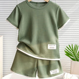 Two-Piece Set for Boys 92-128, T-Shirt and Shorts, Summer Set