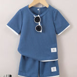 Two-Piece Set for Boys 92-128, T-Shirt and Shorts, Summer Set