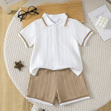 Two-Piece Set for Boys 92-128, T-Shirt and Shorts, Summer Set