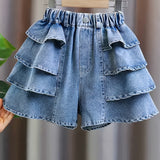 Complete two-piece set for girls 92-128, T-shirt and skirt, summer set
