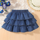 Complete two-piece set for girls 92-128, T-shirt and skirt, summer set