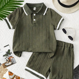 Two-Piece Set for Boys 92-128, T-Shirt and Shorts, Summer Outfit