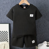 Two-Piece Set for Boys 92-128, T-Shirt and Shorts, Summer Outfit