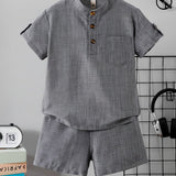 Two-Piece Set for Boys 92-128, T-Shirt and Shorts, Summer Set