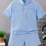 Two-Piece Set for Boys 92-128, T-Shirt and Shorts, Summer Set