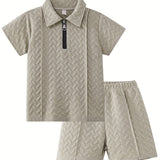 Two-Piece Set for Boys 92-128, T-Shirt and Shorts, Summer Set