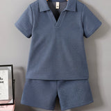Two-Piece Set for Boys 92-128, T-Shirt and Shorts, Summer Set