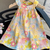 Two-Piece Set for Girls 92-128, T-Shirt and Shorts, Summer Set