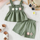 Girls' Shorts 92-128, Comfortable for Summer