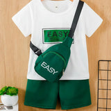Two-Piece Set for Boys 92-128, T-Shirt and Shorts, Summer Set