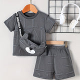 Two-Piece Set for Boys 92-128, T-Shirt and Shorts, Summer Set