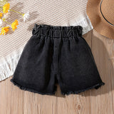 Two-Piece Set for Girls 92-128, T-Shirt and Shorts, Summer Outfit