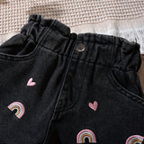 Two-Piece Set for Girls 92-128, T-Shirt and Shorts, Summer Outfit